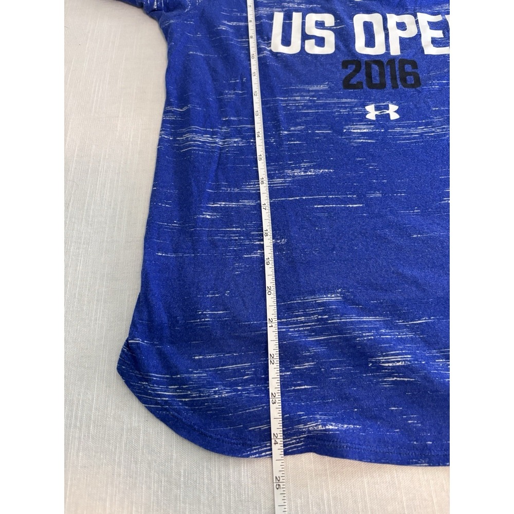 Under Armour T-Shirt Women's Size Large loose Heatgear Short Sleeve - Picture 6 of 7